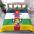 Central African Republic Bedding Set Zo Kwe Zo Flag Style - Wonder Print Shop