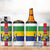 Personalized Central African Republic 4 in 1 Can Cooler Tumbler Zo Kwe Zo Flag Style - Wonder Print Shop