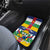 Central African Republic Car Mats Zo Kwe Zo Flag Style - Wonder Print Shop