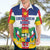 Personalized Central African Republic Hawaiian Shirt Zo Kwe Zo Flag Style - Wonder Print Shop