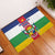 Central African Republic Rubber Doormat Zo Kwe Zo Flag Style - Wonder Print Shop