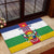 Central African Republic Rubber Doormat Zo Kwe Zo Flag Style - Wonder Print Shop