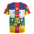 Personalized Central African Republic Rugby Jersey Zo Kwe Zo Flag Style - Wonder Print Shop