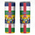 Personalized Central African Republic Skinny Tumbler Zo Kwe Zo Flag Style - Wonder Print Shop