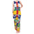 Personalized Central African Republic Tank Maxi Dress Zo Kwe Zo Flag Style - Wonder Print Shop