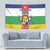 Central African Republic Tapestry Zo Kwe Zo Flag Style