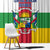 Central African Republic Window Curtain Zo Kwe Zo Flag Style - Wonder Print Shop