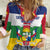 Personalized Central African Republic Women Casual Shirt Zo Kwe Zo Flag Style