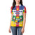 Personalized Central African Republic Women Polo Shirt Zo Kwe Zo Flag Style - Wonder Print Shop