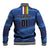 Custom Central African Republic Football Baseball Jacket Go Les Fauves - Wonder Print Shop