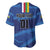 Custom Central African Republic Football Baseball Jersey Go Les Fauves - Wonder Print Shop