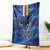 Central African Republic Football Blanket Go Les Fauves