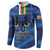 Custom Central African Republic Football Button Sweatshirt Go Les Fauves - Wonder Print Shop