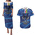 Custom Central African Republic Football Couples Matching Puletasi and Hawaiian Shirt Go Les Fauves - Wonder Print Shop