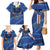 Custom Central African Republic Football Family Matching Mermaid Dress and Hawaiian Shirt Go Les Fauves - Wonder Print Shop