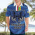 Custom Central African Republic Football Hawaiian Shirt Go Les Fauves - Wonder Print Shop