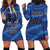 Custom Central African Republic Football Hoodie Dress Go Les Fauves