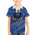 Custom Central African Republic Football Kid Hawaiian Shirt Go Les Fauves - Wonder Print Shop