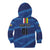 Custom Central African Republic Football Kid Hoodie Go Les Fauves - Wonder Print Shop