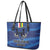 Central African Republic Football Leather Tote Bag Go Les Fauves - Wonder Print Shop