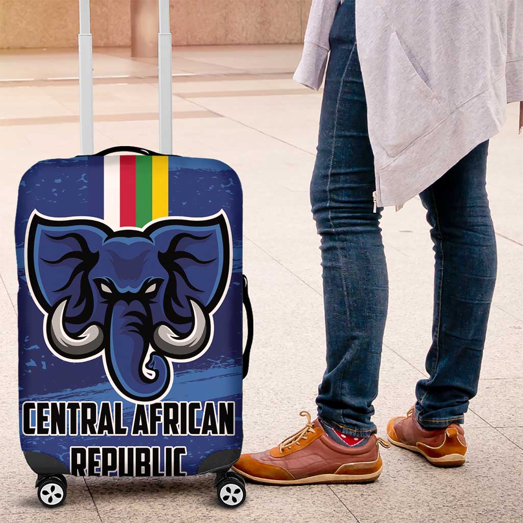 Central African Republic Football Luggage Cover Go Les Fauves - Wonder Print Shop