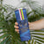 Custom Central African Republic Football Skinny Tumbler Go Les Fauves - Wonder Print Shop