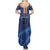 Custom Central African Republic Football Summer Maxi Dress Go Les Fauves - Wonder Print Shop