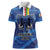 Custom Central African Republic Football Women Polo Shirt Go Les Fauves - Wonder Print Shop