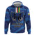 Custom Central African Republic Football Zip Hoodie Go Les Fauves - Wonder Print Shop