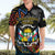 Personalized Central African Republic Hawaiian Shirt Protea African Pattern - Wonder Print Shop