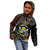 Personalized Central African Republic Kid Hoodie Protea African Pattern - Wonder Print Shop