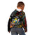 Personalized Central African Republic Kid Hoodie Protea African Pattern - Wonder Print Shop