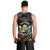 Personalized Central African Republic Men Tank Top Protea African Pattern - Wonder Print Shop