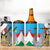 Personalized South Sudan 4 in 1 Can Cooler Tumbler Grunge Flag Style - Wonder Print Shop