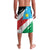 Personalized South Sudan Lavalava Grunge Flag Style - Wonder Print Shop