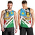 Personalized South Sudan Men Tank Top Grunge Flag Style - Wonder Print Shop