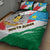 South Sudan Quilt Bed Set Grunge Flag Style - Wonder Print Shop