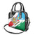 South Sudan Shoulder Handbag Grunge Flag Style