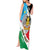 Personalized South Sudan Tank Maxi Dress Grunge Flag Style - Wonder Print Shop