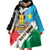 Personalized South Sudan Wearable Blanket Hoodie Grunge Flag Style - Wonder Print Shop