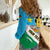 Personalized South Sudan Women Casual Shirt Grunge Flag Style