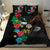 South Sudan Bedding Set Hibiscus Floral African Pattern - Wonder Print Shop