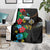 South Sudan Blanket Hibiscus Floral African Pattern