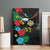 South Sudan Canvas Wall Art Hibiscus Floral African Pattern - Wonder Print Shop