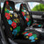 South Sudan Car Seat Cover Hibiscus Floral African Pattern - Wonder Print Shop