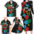 South Sudan Family Matching Long Sleeve Bodycon Dress and Hawaiian Shirt Hibiscus Floral African Pattern - Wonder Print Shop