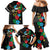 South Sudan Family Matching Mermaid Dress and Hawaiian Shirt Hibiscus Floral African Pattern - Wonder Print Shop