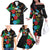 South Sudan Family Matching Off The Shoulder Long Sleeve Dress and Hawaiian Shirt Hibiscus Floral African Pattern - Wonder Print Shop