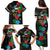 South Sudan Family Matching Puletasi and Hawaiian Shirt Hibiscus Floral African Pattern - Wonder Print Shop