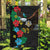 South Sudan Garden Flag Hibiscus Floral African Pattern - Wonder Print Shop